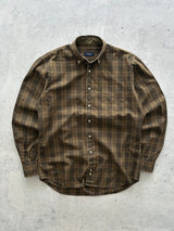 00's Burberry Nova Check Long Sleeve Shirt (M)