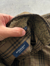 00's Burberry Nova Check Long Sleeve Shirt (M)