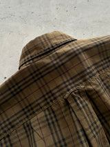 00's Burberry Nova Check Long Sleeve Shirt (M)