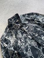 00's Moschino Graphic Slim Fit Shirt (S)