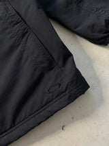 00's Oakley embroidered logo fleece lined funnel neck Jacket (L)