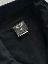 00's Oakley embroidered logo fleece lined funnel neck Jacket (L)