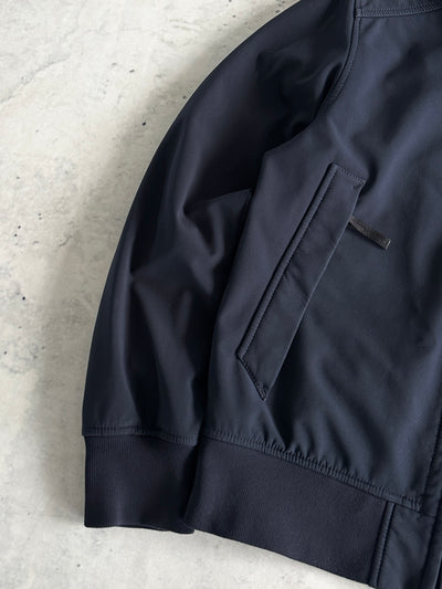 AW/15 Stone Island Soft Shell-R Zip Up Hooded Jacket (S)