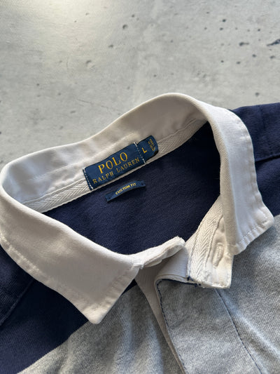 Ralph Lauren Heavyweight Stripe Rugby Shirt (L)