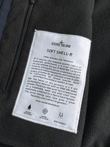 AW/15 Stone Island Soft Shell-R Zip Up Hooded Jacket (S)