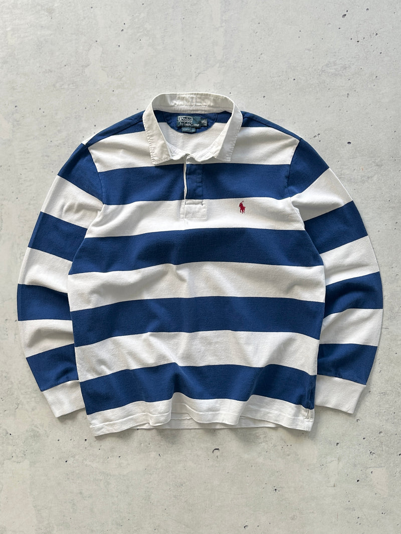 Ralph Lauren Heavyweight Stripe Rugby Shirt (XL)