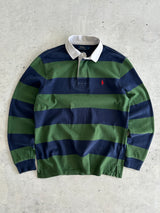 Ralph Lauren Heavyweight Stripe Rugby Shirt (M)