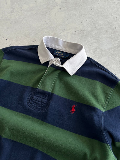 Ralph Lauren Heavyweight Stripe Rugby Shirt (M)