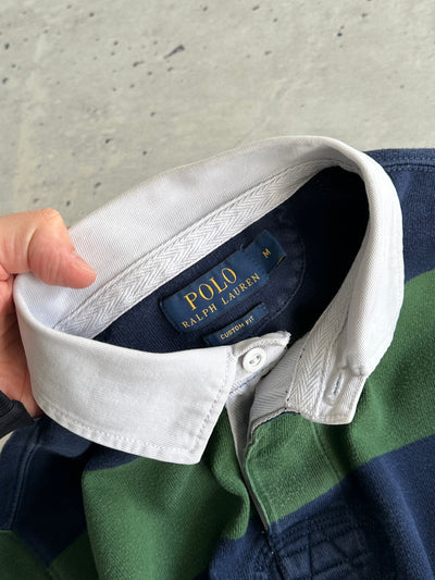 Ralph Lauren Heavyweight Stripe Rugby Shirt (M)