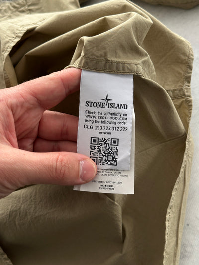 SS/15 Stone Island lightweight Spell Out Long Sleeve Shirt (S)