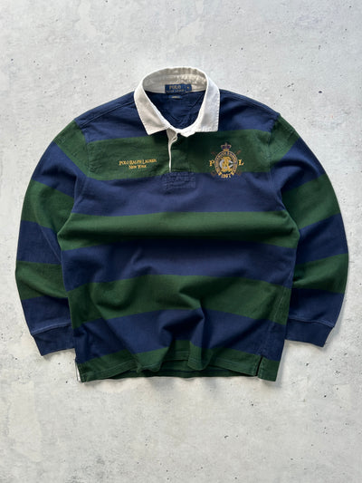 Ralph Lauren Heavyweight Stripe Rugby Shirt (XL)