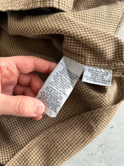 90s Ralph Lauren Curham heavy cotton Shirt (XL)