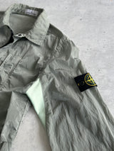 SS/18 Stone Island Nylon Metal Zip Up Overshirt (S)