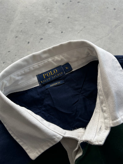 Ralph Lauren Heavyweight Stripe Rugby Shirt (XL)
