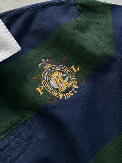 Ralph Lauren Heavyweight Stripe Rugby Shirt (XL)