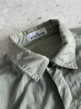 SS/18 Stone Island Nylon Metal Zip Up Overshirt (S)