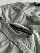 SS/18 Stone Island Nylon Metal Zip Up Overshirt (S)