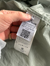 SS/18 Stone Island Nylon Metal Zip Up Overshirt (S)