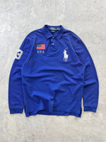 Ralph Lauren USA Long Sleeve Polo Shirt (XL)