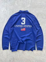 Ralph Lauren USA Long Sleeve Polo Shirt (XL)