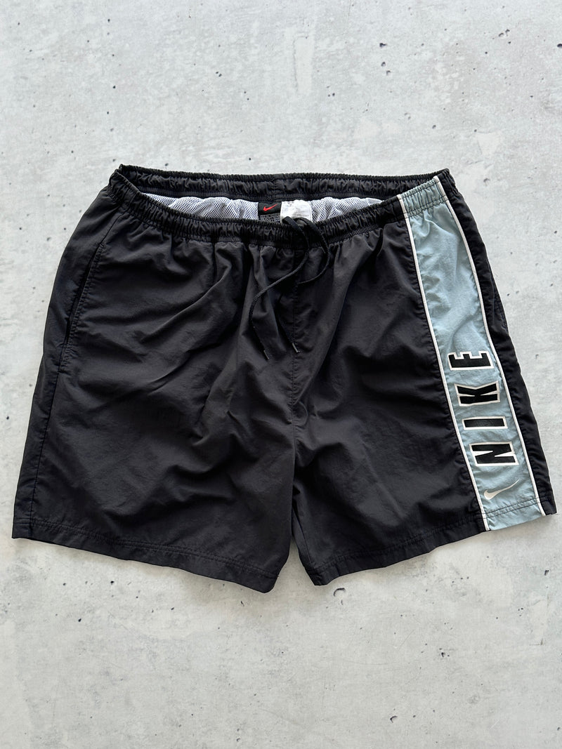 90's Nike Spell Out Swim / beach Shorts (XL)