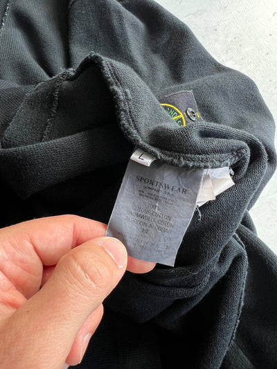 SS/02 Stone Island knit 1/4 Zip Pullover Jumper (L)