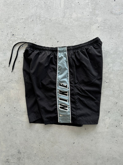 90's Nike Spell Out Swim / beach Shorts (XL)