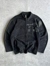 00's Oakley Heavyweight Spell Out Zip Up Sweatshirt (XXL)