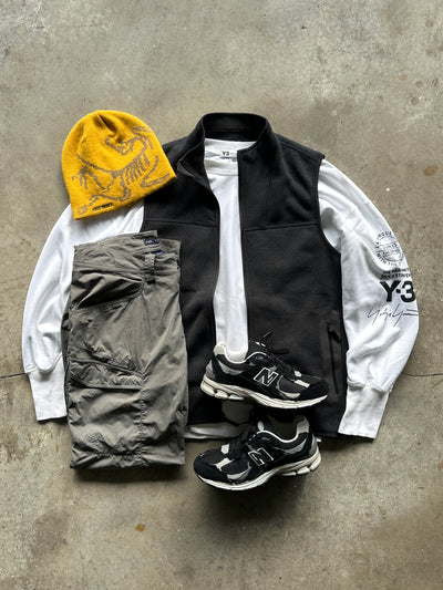 Y-3 Yohji Yamamoto stacked Crewneck Sweatshirt (L)