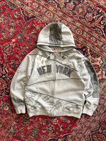00's New York Yankees Spell Out Zip Up Hoodie (M)