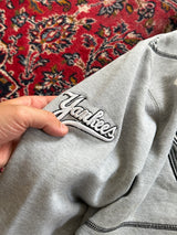 00's New York Yankees Spell Out Zip Up Hoodie (M)