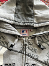 00's New York Yankees Spell Out Zip Up Hoodie (M)