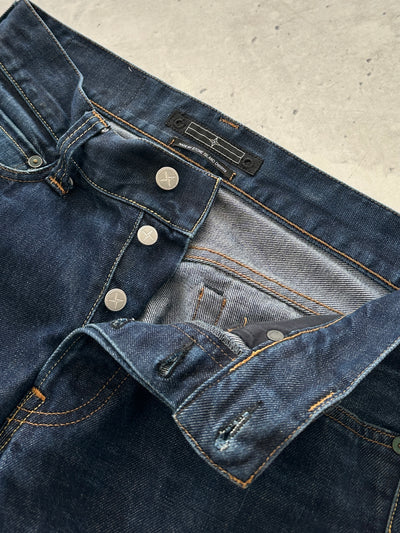 00's Stone Island Spell Out Denim Jeans (W30 x L28)