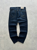 00's Stone Island Spell Out Denim Jeans (W30 x L28)