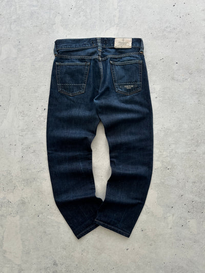 00's Stone Island Spell Out Denim Jeans (W30 x L28)