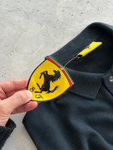1998 Deadstock Ferrari Embroidered Logo Polo Shirt (L)