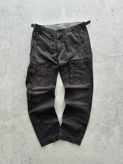 00's Diesel multi pocket utility Cargo Trousers (W34 x L32)