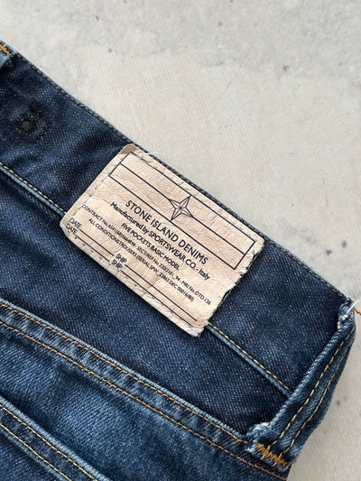 00's Stone Island Spell Out Denim Jeans (W30 x L28)