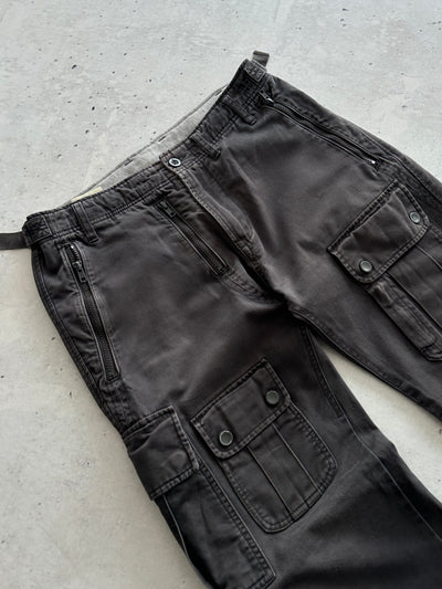 00's Diesel multi pocket utility Cargo Trousers (W34 x L32)
