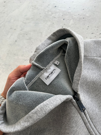 Carhartt Car-Lux Zip Up fleece lined Hooded Jacket (M)