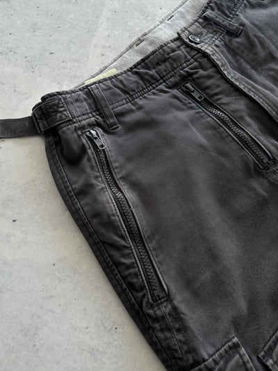 00's Diesel multi pocket utility Cargo Trousers (W34 x L32)