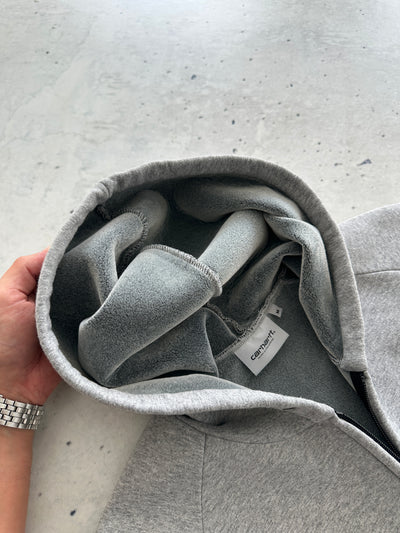 Carhartt Car-Lux Zip Up fleece lined Hooded Jacket (M)