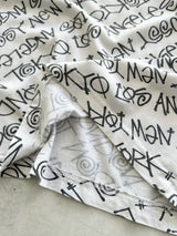 00's Stussy All Over Spell Out T Shirt (L)
