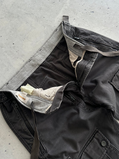 00's Diesel multi pocket utility Cargo Trousers (W34 x L32)