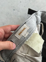 00's Diesel multi pocket utility Cargo Trousers (W34 x L32)