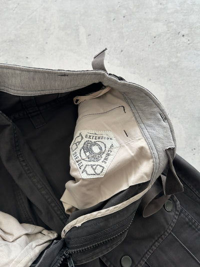 00's Diesel multi pocket utility Cargo Trousers (W34 x L32)