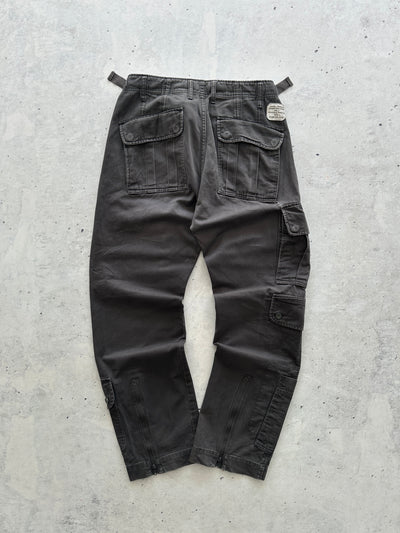 00's Diesel multi pocket utility Cargo Trousers (W34 x L32)