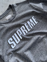 AW/17 Supreme Reflective super heavy Long Sleeve T Shirt (M)
