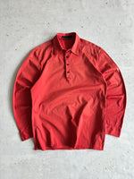 SS/02 Stone Island Compass Logo Long Sleeve Polo Shirt (M)