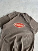 Stussy pigment dyed emblem T Shirt (S)